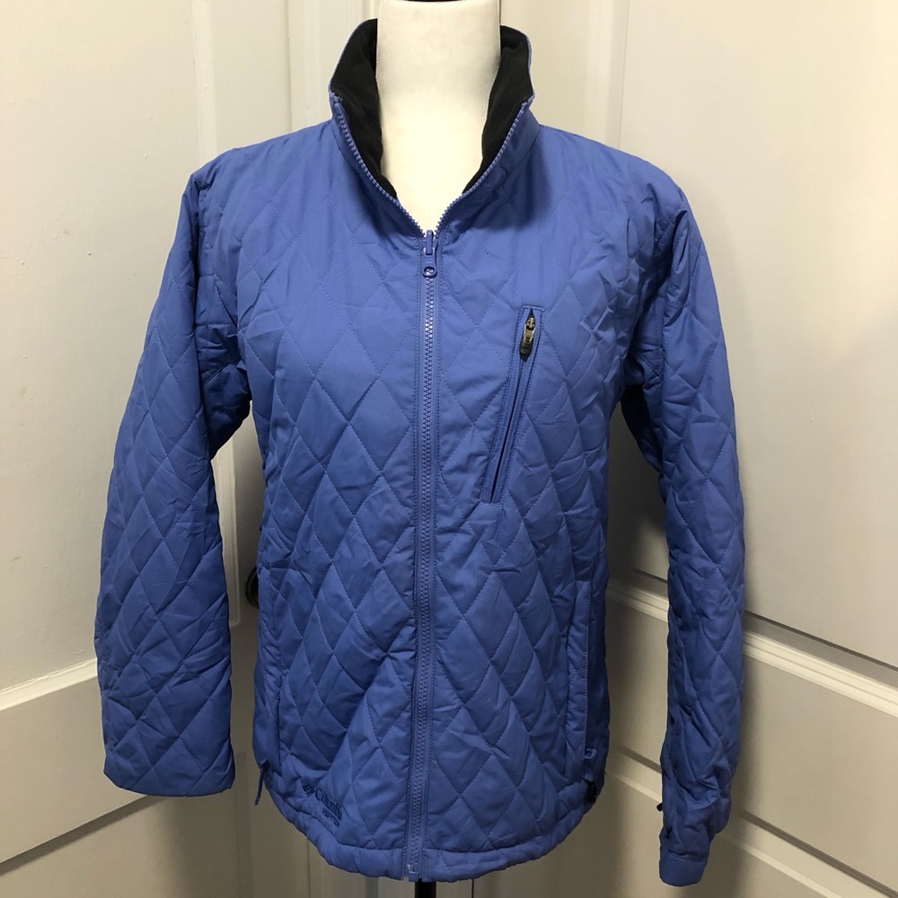 Columbia light quilted coat size medium